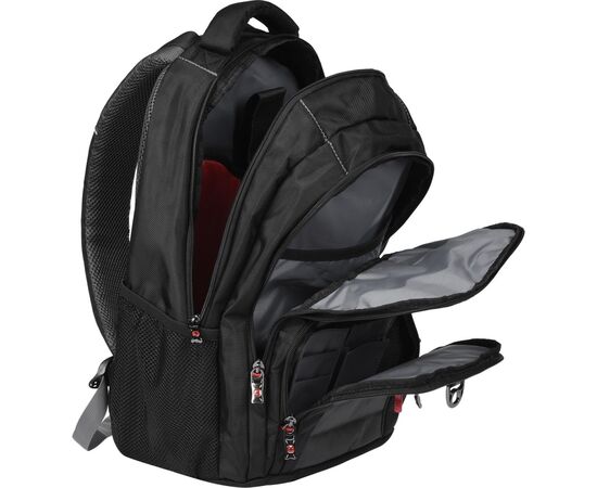 Рюкзак туристический Wenger 16" Pillar Black/Gray (600633.), изображение 7 Рюкзак туристический Wenger 16" Pillar Black/Gray (600633.), изображение 7