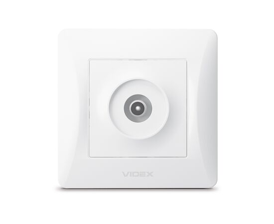 ТВ розетка Videx VF-BNSK1TVME-W, изображение 2 ТВ розетка Videx VF-BNSK1TVME-W, изображение 2