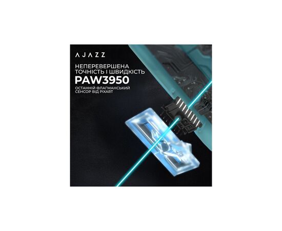 Мышка Ajazz AJ159 APEX Wireless/Bluetooth/USB Blue (AJM159-A-BLUE), изображение 11 Мышка Ajazz AJ159 APEX Wireless/Bluetooth/USB Blue (AJM159-A-BLUE), изображение 11