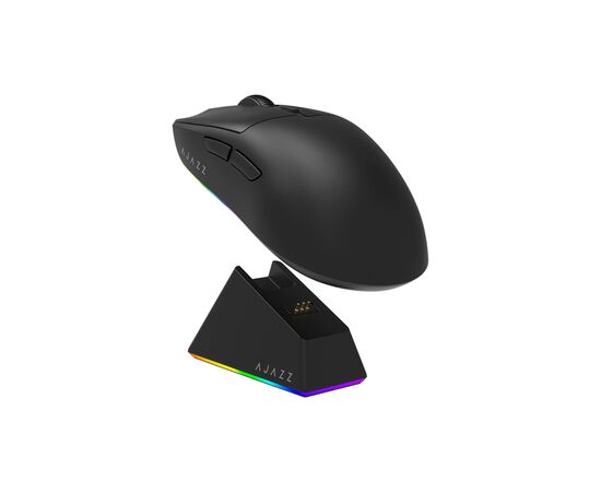 Мышка Ajazz AJ139 V2 MC Wireless/Bluetooth/USB Black (AJ139-V2-MC-B), изображение 2 Мышка Ajazz AJ139 V2 MC Wireless/Bluetooth/USB Black (AJ139-V2-MC-B), изображение 2