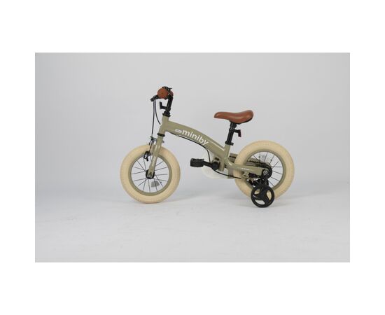 Детский велосипед QPlay Miniby 3 в1, біговел 12",Grey-Green (CB02MiniBy12Grey-Green), изображение 3 Детский велосипед QPlay Miniby 3 в1, біговел 12",Grey-Green (CB02MiniBy12Grey-Green), изображение 3