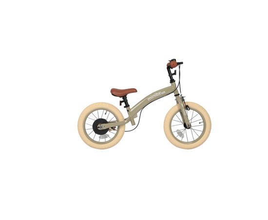 Детский велосипед QPlay Miniby 3 в1, біговел 12",Grey-Green (CB01MiniBy14GreyGreen), изображение 4 Детский велосипед QPlay Miniby 3 в1, біговел 12",Grey-Green (CB01MiniBy14GreyGreen), изображение 4