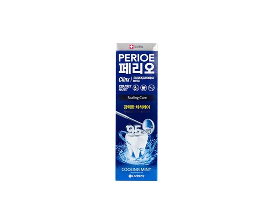 Зубная паста LG Perioe Clinx Cooling Mint Toothpaste 120 г (8801051072839), изображение 3 Зубная паста LG Perioe Clinx Cooling Mint Toothpaste 120 г (8801051072839), изображение 3