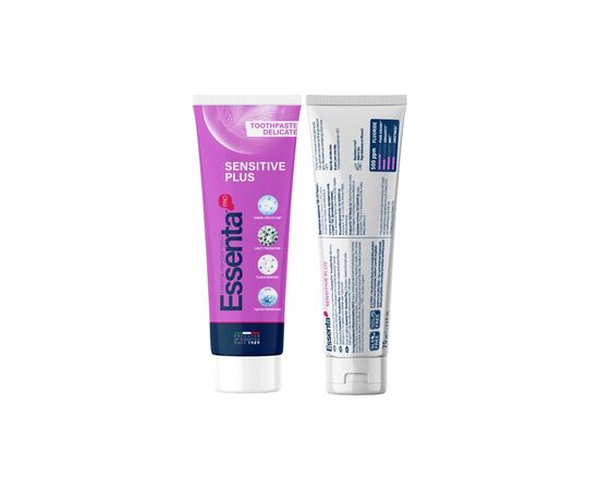 Зубная паста Essenta Pro Sensitive Plus 75 мл (8031447500084), изображение 2 Зубная паста Essenta Pro Sensitive Plus 75 мл (8031447500084), изображение 2