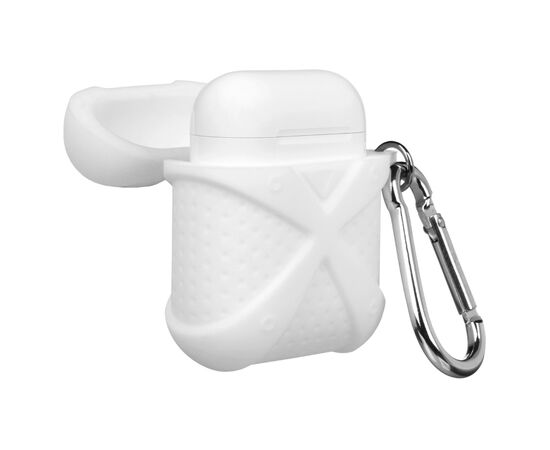 Чехол для наушников X-HuWei для Apple AirPods IPH1438 White (702340), изображение 2 Чехол для наушников X-HuWei для Apple AirPods IPH1438 White (702340), изображение 2