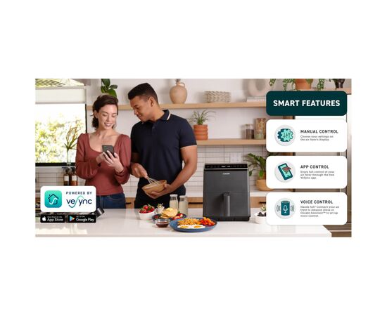 Мультипечь Cosori Dual Blaze CAF-P681S-KEUR, изображение 11 Мультипечь Cosori Dual Blaze CAF-P681S-KEUR, изображение 11
