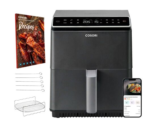 Мультипечь Cosori Dual Blaze CAF-P681S-KEUR, изображение 2 Мультипечь Cosori Dual Blaze CAF-P681S-KEUR, изображение 2