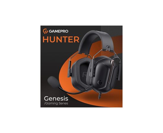 Наушники GamePro Genesis Hunter Black (HS1350B), изображение 5 Наушники GamePro Genesis Hunter Black (HS1350B), изображение 5
