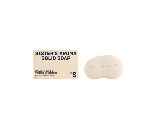 Твердое мыло Sister's Aroma Морская соль 100 г (4820227785551) Твердое мыло Sister's Aroma Морская соль 100 г (4820227785551)