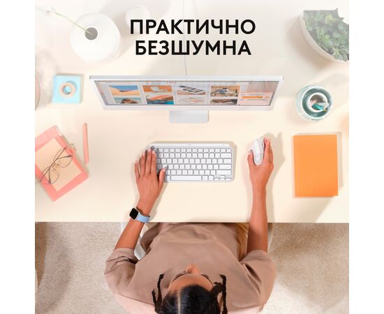 Мышка Logitech Lift for Mac Vertical Ergonomic Mouse Off White (910-006477), изображение 5 Мышка Logitech Lift for Mac Vertical Ergonomic Mouse Off White (910-006477), изображение 5