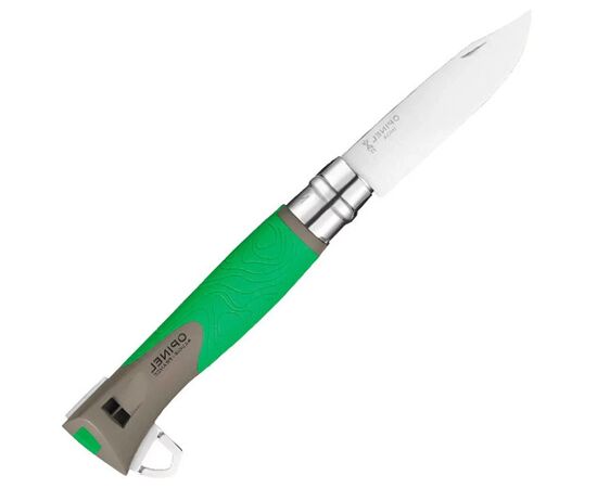 Нож Opinel 12 Explore Tick Remover Green (002489), изображение 5 Нож Opinel 12 Explore Tick Remover Green (002489), изображение 5