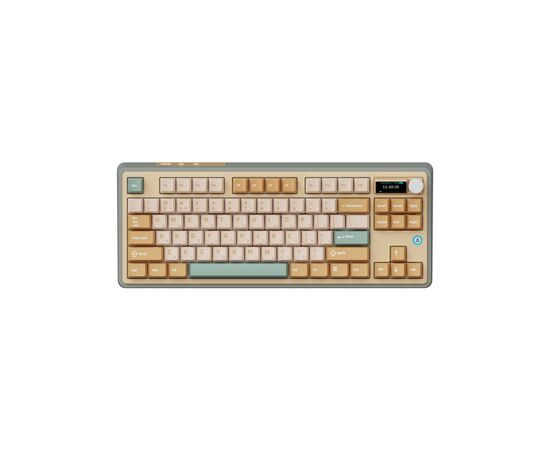 Клавіатура Ajazz AK870 Jasmine Switch Yellow RGB USB/Wireless/Bluetooth UA Brown (AK870-JS-YWG) Клавіатура Ajazz AK870 Jasmine Switch Yellow RGB USB/Wireless/Bluetooth UA Brown (AK870-JS-YWG)