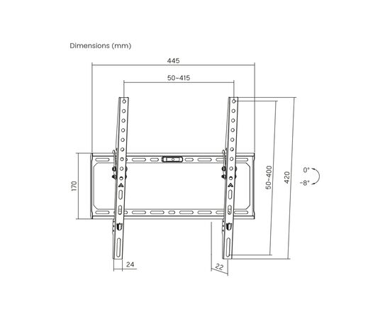 Кронштейн ITech PN4T, изображение 5 Кронштейн ITech PN4T, изображение 5