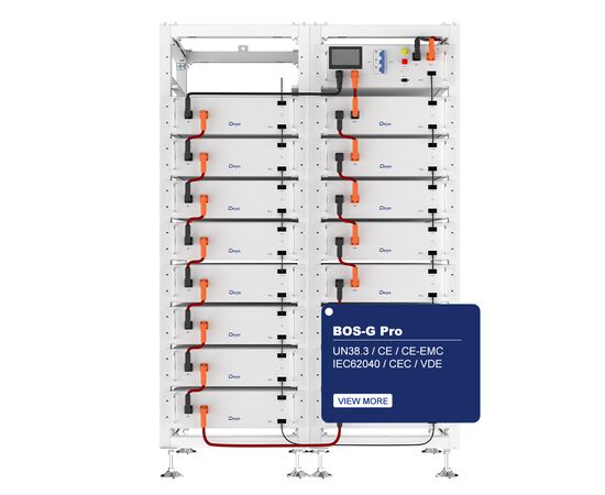 Батарея LiFePo4 Deye BOS-G-Pack5.1 Pro, 51.2V - 100Ah (BOS-G-Pack5.1), изображение 2 Батарея LiFePo4 Deye BOS-G-Pack5.1 Pro, 51.2V - 100Ah (BOS-G-Pack5.1), изображение 2
