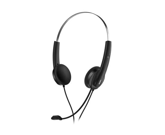 Наушники Genius HS-220U USB-C Black (31710032401), изображение 3 Наушники Genius HS-220U USB-C Black (31710032401), изображение 3