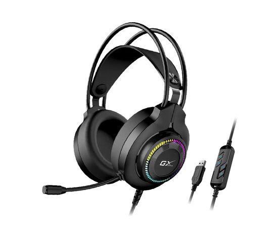Наушники Genius HS-GX580U Black (31710028400), изображение 3 Наушники Genius HS-GX580U Black (31710028400), изображение 3
