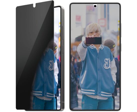 Стекло защитное PANZERGLASS Privacy Samsung Galaxy S25 Ultra Ultra-Wide Fit (PG_PGRPUWFG38488), изображение 2 Стекло защитное PANZERGLASS Privacy Samsung Galaxy S25 Ultra Ultra-Wide Fit (PG_PGRPUWFG38488), изображение 2