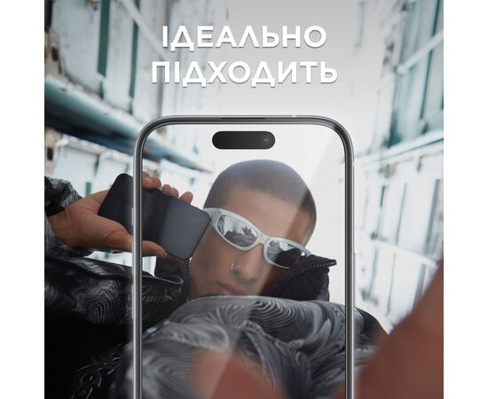Стекло защитное PANZERGLASS iPhone 15 Pro Max Ultra-Wide Fit (PG_SAFE95537), изображение 8 Стекло защитное PANZERGLASS iPhone 15 Pro Max Ultra-Wide Fit (PG_SAFE95537), изображение 8