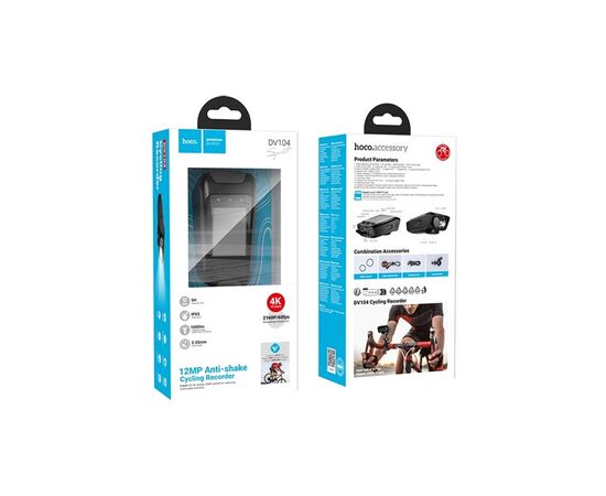 Видеорегистратор HOCO DV104 4K Riding recorder Black (6942007646000), изображение 7 Видеорегистратор HOCO DV104 4K Riding recorder Black (6942007646000), изображение 7