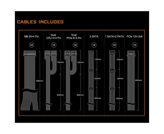 Блок питания ASRock 750W (CL-750G), изображение 10 Блок питания ASRock 750W (CL-750G), изображение 10