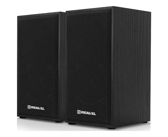 Акустическая система REAL-EL S-202 USB Black (EL121200019), изображение 2