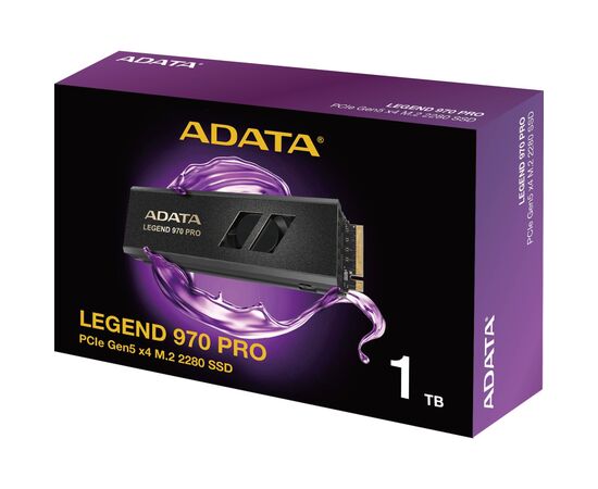 Накопитель SSD M.2 2280 1TB Legend 970 PRO ADATA (SLEG-970P-1TCI), изображение 7 Накопитель SSD M.2 2280 1TB Legend 970 PRO ADATA (SLEG-970P-1TCI), изображение 7