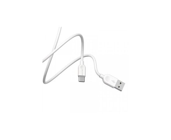 Дата кабель USB 2.0 AM to USB-C 2.0m 2.4A white BOROFONE (6957531090021) Дата кабель USB 2.0 AM to USB-C 2.0m 2.4A white BOROFONE (6957531090021)
