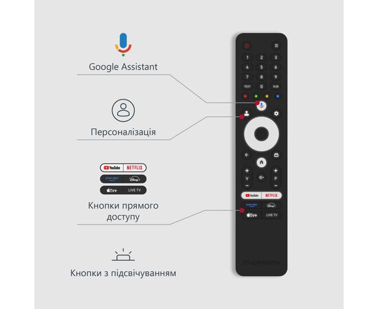 Телевизор THOMSON 43QG7C04, изображение 11 Телевизор THOMSON 43QG7C04, изображение 11