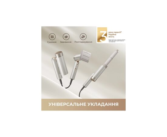 Фен MOVA Flip10 White (AMFL10-WH), изображение 3 Фен MOVA Flip10 White (AMFL10-WH), изображение 3