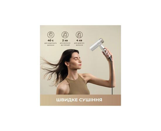 Фен MOVA Flip10 White (AMFL10-WH), изображение 4 Фен MOVA Flip10 White (AMFL10-WH), изображение 4