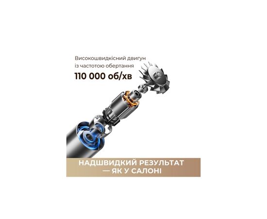 Фен MOVA Flip10 White (AMFL10-WH), изображение 5 Фен MOVA Flip10 White (AMFL10-WH), изображение 5