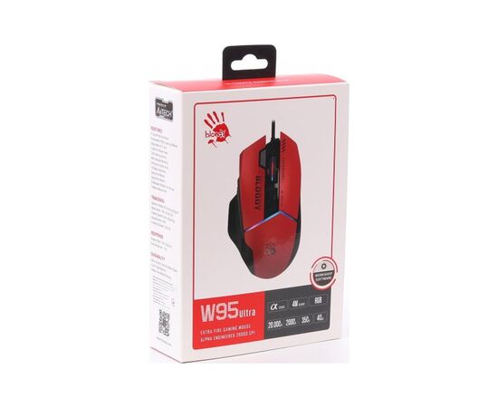 Мышка A4Tech Bloody W95 Ultra USB Red/Black (4711421002301), изображение 11 Мышка A4Tech Bloody W95 Ultra USB Red/Black (4711421002301), изображение 11