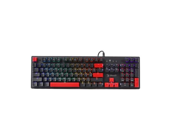 Клавіатура A4Tech Bloody S525N RGB BLMS Red Switch USB Fire Black (4711421002066) Клавіатура A4Tech Bloody S525N RGB BLMS Red Switch USB Fire Black (4711421002066)