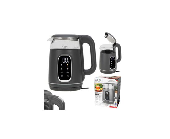 Электрочайник Adler AD 1305 grey, изображение 6 Электрочайник Adler AD 1305 grey, изображение 6