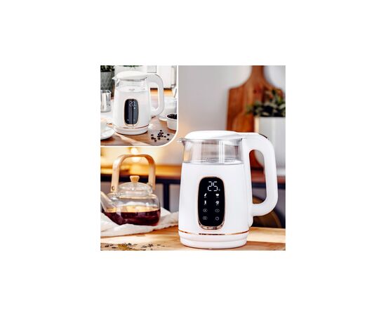 Электрочайник Adler AD 1305 white gold, изображение 8 Электрочайник Adler AD 1305 white gold, изображение 8