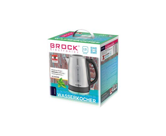 Электрочайник Brock WK 9903 SS, изображение 2 Электрочайник Brock WK 9903 SS, изображение 2