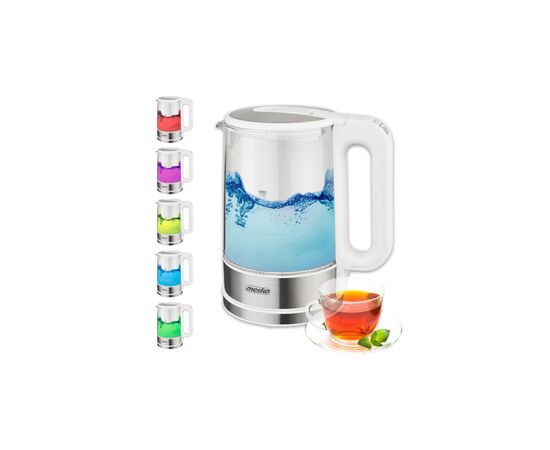 Електрочайник Mesko MS 1301 white, зображення 8 Електрочайник Mesko MS 1301 white, зображення 8