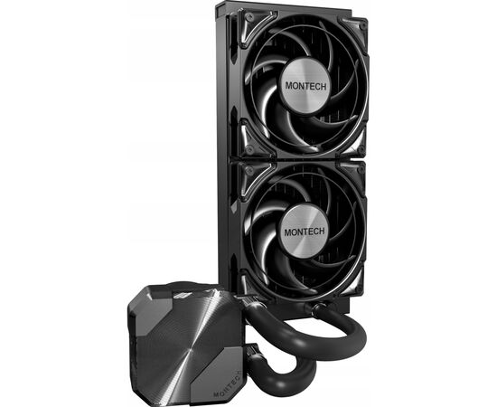 Кулер до процесора MONTECH HYPER FLOW SILENT 240 (B), зображення 2 Кулер до процесора MONTECH HYPER FLOW SILENT 240 (B), зображення 2