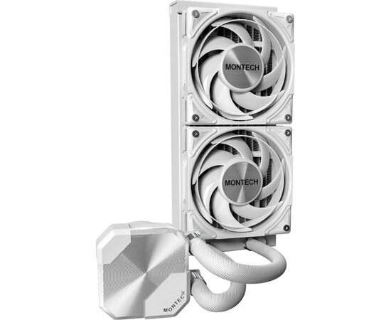 Кулер до процесора MONTECH HYPER FLOW SILENT 240 (W), зображення 2 Кулер до процесора MONTECH HYPER FLOW SILENT 240 (W), зображення 2