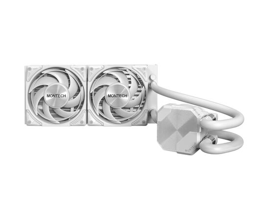 Кулер до процесора MONTECH HYPER FLOW SILENT 240 (W), зображення 3 Кулер до процесора MONTECH HYPER FLOW SILENT 240 (W), зображення 3