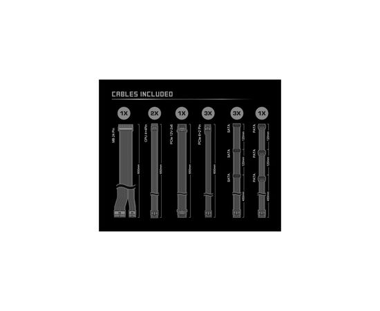 Блок питания ASRock 1000W SteelLegend (SL-1000G), изображение 7 Блок питания ASRock 1000W SteelLegend (SL-1000G), изображение 7