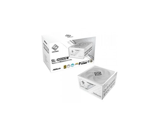 Блок питания ASRock 1000W SteelLegend White (SL-1000GW), изображение 5 Блок питания ASRock 1000W SteelLegend White (SL-1000GW), изображение 5