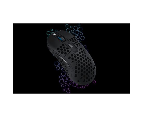 Мышка Dream Machines DM6 Holey Trio Wireless/Bluetooth/USB Black (DM6_HOLEY_TRIO), изображение 4 Мышка Dream Machines DM6 Holey Trio Wireless/Bluetooth/USB Black (DM6_HOLEY_TRIO), изображение 4
