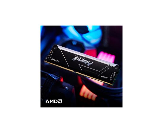 Модуль памяти для компьютера DDR4 16GB (2x8GB) 3200 MHz Beast Black Kingston Fury (ex.HyperX) (KF432C16BB2AK2/16WP), изображение 10 Модуль памяти для компьютера DDR4 16GB (2x8GB) 3200 MHz Beast Black Kingston Fury (ex.HyperX) (KF432C16BB2AK2/16WP), изображение 10