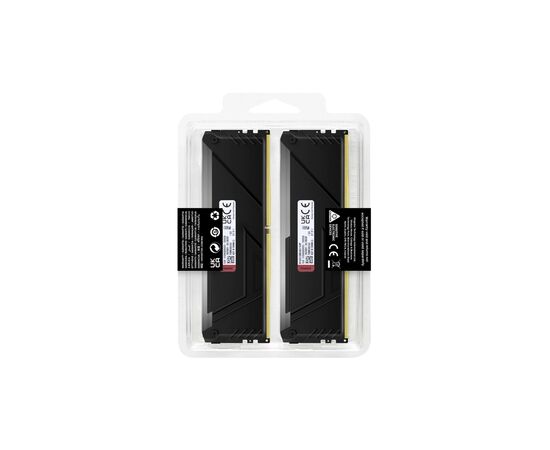 Модуль памяти для компьютера DDR4 16GB (2x8GB) 3200 MHz Beast Black Kingston Fury (ex.HyperX) (KF432C16BB2AK2/16WP), изображение 6 Модуль памяти для компьютера DDR4 16GB (2x8GB) 3200 MHz Beast Black Kingston Fury (ex.HyperX) (KF432C16BB2AK2/16WP), изображение 6