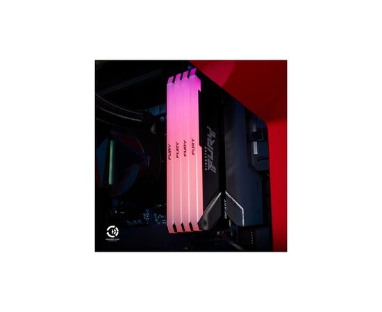 Модуль памяти для компьютера DDR4 16GB (2x8GB) 3200 MHz Beast Black Kingston Fury (ex.HyperX) (KF432C16BB2AK2/16WP), изображение 8 Модуль памяти для компьютера DDR4 16GB (2x8GB) 3200 MHz Beast Black Kingston Fury (ex.HyperX) (KF432C16BB2AK2/16WP), изображение 8