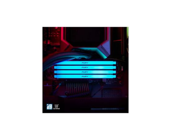 Модуль памяти для компьютера DDR4 16GB (2x8GB) 3200 MHz Beast Black Kingston Fury (ex.HyperX) (KF432C16BB2AK2/16WP), изображение 9 Модуль памяти для компьютера DDR4 16GB (2x8GB) 3200 MHz Beast Black Kingston Fury (ex.HyperX) (KF432C16BB2AK2/16WP), изображение 9