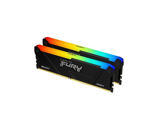 Модуль памяти для компьютера DDR4 16GB (2x8GB) 3200 MHz Beast Black Kingston Fury (ex.HyperX) (KF432C16BB2AK2/16WP) Модуль памяти для компьютера DDR4 16GB (2x8GB) 3200 MHz Beast Black Kingston Fury (ex.HyperX) (KF432C16BB2AK2/16WP)