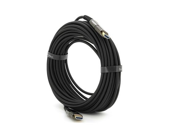 Кабель мультимедийный HDMI M to HDMI M 12.0m V2.0 4K UHD black VEGGIEG (YT-HDMI(M)/(M)HA-12/19717) Кабель мультимедийный HDMI M to HDMI M 12.0m V2.0 4K UHD black VEGGIEG (YT-HDMI(M)/(M)HA-12/19717)