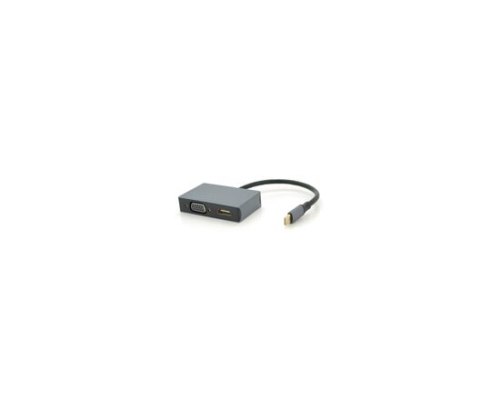 Концентратор Voltronic USB-C 2-in-1 HDMI + VGA 0.23m silver (YT-HTC2in1), изображение 2 Концентратор Voltronic USB-C 2-in-1 HDMI + VGA 0.23m silver (YT-HTC2in1), изображение 2